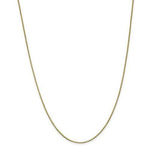 Lataa kuva Galleria-katseluun, 10k Yellow Gold 1.10mm Box Bracelet Anklet Choker Pendant Necklace Chain
