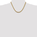 Indlæs billede til gallerivisning 14K Yellow Gold 5mm Miami Cuban Link Bracelet Anklet Choker Necklace Pendant Chain
