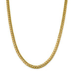 Kép betöltése a galériamegjelenítőbe: 14K Yellow Gold 6.25mm Miami Cuban Link Bracelet Anklet Choker Necklace Pendant Chain
