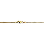 Kép betöltése a galériamegjelenítőbe: 10k Yellow Gold 1.25mm Spiga Bracelet Anklet Choker Necklace Pendant Chain Lobster Clasp
