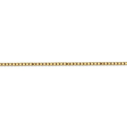 14k yellow gold 1.9mm box bracelet anklet choker necklace pendant chain