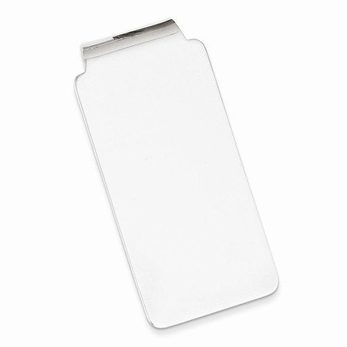 engravable solid sterling silver money clip personalized engraved monogram