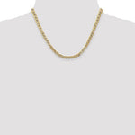 Load image into Gallery viewer, 14K Yellow Gold 4.75mm Anchor Bracelet Anklet Choker Necklace Pendant Chain
