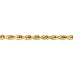Load image into Gallery viewer, 14K Solid Yellow Gold 5.5mm Diamond Cut Rope Bracelet Anklet Choker Necklace Pendant Chain

