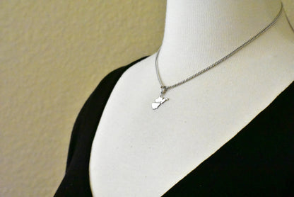 14k gold or sterling silver west virginia wv state map pendant charm personalized monogram