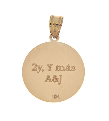 14k 10k gold sterling silver soccer ball personalized engraved pendant