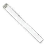 Загрузить изображение в средство просмотра галереи, Sterling Silver Engravable Tie Bar Clip Personalized Engraved Monogram
