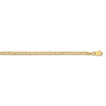 Charger l&#39;image dans la galerie, 14K Yellow Gold 2.85mm Curb Link Bracelet Anklet Choker Necklace Pendant Chain
