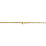 將圖片載入圖庫檢視器 14k Yellow Gold 1.10mm Singapore Twisted Bracelet Anklet Necklace Choker Pendant Chain
