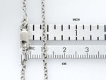 Load image into Gallery viewer, Sterling Silver Rhodium Plated 1.95mm Cable Necklace Choker Pendant Chain
