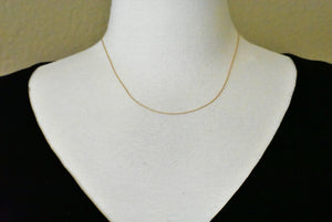 14K Rose Gold 0.70mm Rope Bracelet Anklet Choker Necklace Pendant Chain