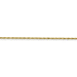 Załaduj obraz do przeglądarki galerii, 14K Yellow Gold 1.3mm Polished Franco Bracelet Anklet Choker Necklace Pendant Chain
