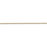 將圖片載入圖庫檢視器 14k Yellow Gold 1.4mm Round Open Link Cable Bracelet Anklet Choker Necklace Pendant Chain
