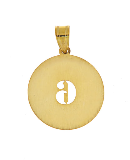 14k 10k gold sterling silver soccer ball personalized pendant charm