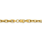 Afbeelding in Gallery-weergave laden, 14K Yellow Gold 4.9mm Open Link Cable Bracelet Anklet Necklace Pendant Chain
