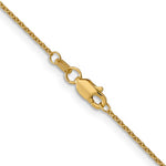 Load image into Gallery viewer, 14k Yellow Gold 1mm Cable Bracelet Anklet Choker Necklace Pendant Chain
