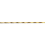 Load image into Gallery viewer, 10k Yellow Gold 2mm Box Bracelet Anklet Choker Necklace Pendant Chain
