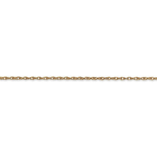 14k yellow gold 1.15mm cable rope bracelet anklet necklace choker pendant chain