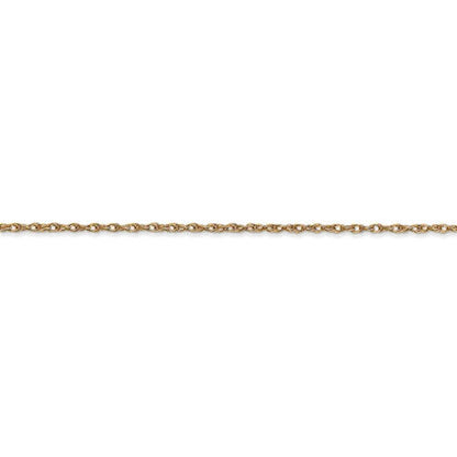 14k yellow gold 1.15mm cable rope bracelet anklet necklace choker pendant chain