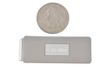 Lade das Bild in den Galerie-Viewer, Engravable Solid Sterling Silver Money Clip Personalized Engraved Monogram JJ79
