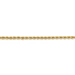 Load image into Gallery viewer, 14K Solid Yellow Gold 2.75mm Diamond Cut Rope Bracelet Anklet Choker Necklace Pendant Chain
