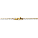 Load image into Gallery viewer, 14K Yellow Gold Diamond Cut 1mm Spiga Wheat Bracelet Anklet Choker Necklace Pendant Chain

