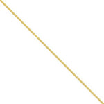 Load image into Gallery viewer, 14K Yellow Gold 2mm Franco Bracelet Anklet Choker Necklace Pendant Chain
