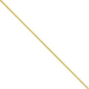 14K Yellow Gold 2mm Franco Bracelet Anklet Choker Necklace Pendant Chain