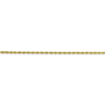 Load image into Gallery viewer, 10k Yellow Gold 1.75mm Diamond Cut Rope Bracelet Anklet Necklace Pendant Chain
