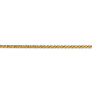 14K Yellow Gold 2.8mm Spiga Wheat Bracelet Anklet Choker Necklace Pendant Chain