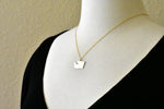 Charger l&#39;image dans la galerie, 14k 10k Yellow Rose White Gold Diamond Silver Washington WA State Map Personalized City Necklace
