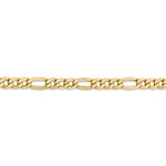 Load image into Gallery viewer, 14K Yellow Gold 5.75mm Lightweight Figaro Bracelet Anklet Choker Necklace Chain
