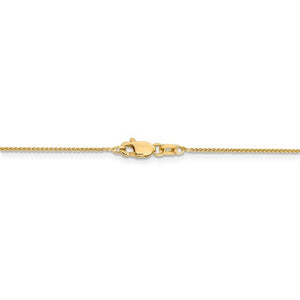 14K Yellow Gold 0.8mm Spiga Wheat Bracelet Anklet Choker Necklace Pendant Chain