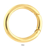 Загрузить изображение в средство просмотра галереи, 14k Yellow Gold Paper Clip Link Split Chain End Rings Necklace Anklet Bracelet 20 inches
