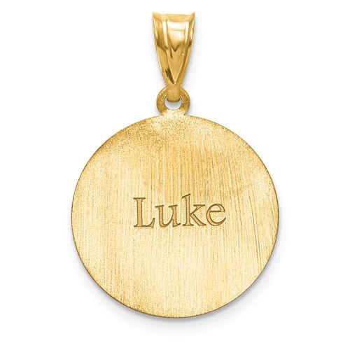 14k 10k gold sterling silver soccer ball personalized engraved pendant