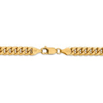 이미지를 갤러리 뷰어에 로드 , 14k Yellow Gold 6.75mm Miami Cuban Link Bracelet Anklet Choker Necklace Pendant Chain
