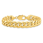 Kép betöltése a galériamegjelenítőbe: 14k Yellow Gold 11mm Miami Cuban Link Bracelet Anklet Choker Necklace Pendant Chain
