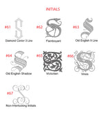Carica l&#39;immagine nel visualizzatore di Gallery, 14k Solid White Gold Money Clip Personalized Engraved Monogram
