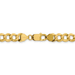 Załaduj obraz do przeglądarki galerii, 14K Yellow Gold 8.3mm Flat Cuban Link Bracelet Anklet Choker Necklace Pendant Chain
