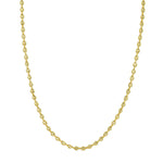 Φόρτωση εικόνας στο εργαλείο προβολής Συλλογής, 14K Yellow Gold 3.7mm Puff Mariner Bracelet Anklet Choker Necklace Pendant Chain
