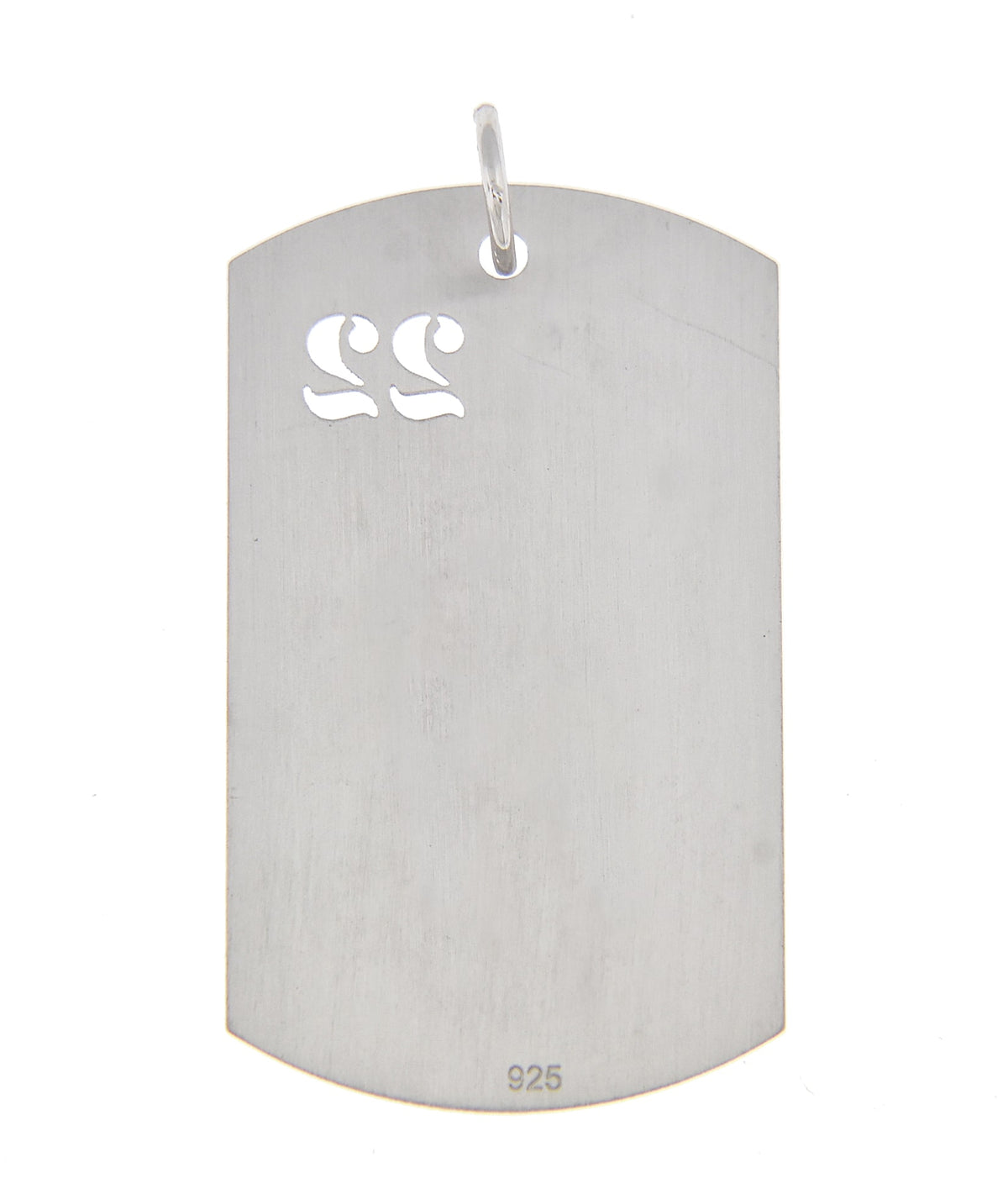 sterling silver basketball personalized name number dog tag engraved pendant charm