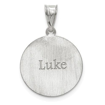 14k 10k gold sterling silver soccer ball personalized engraved pendant