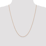 Load image into Gallery viewer, 14K Rose Gold 0.70mm Rope Bracelet Anklet Choker Necklace Pendant Chain

