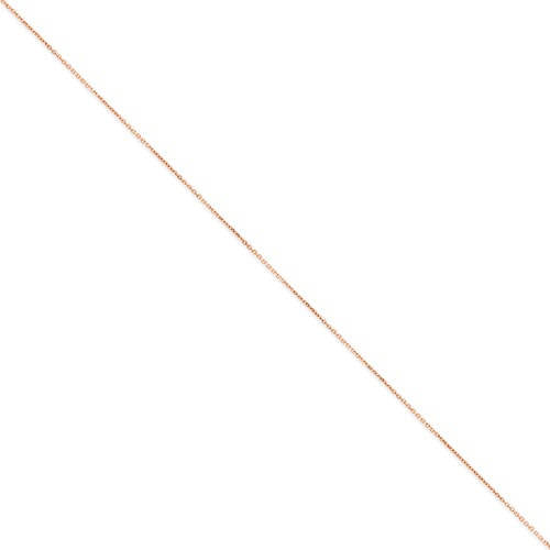 14k rose gold 1mm diamond cut cable bracelet anklet choker necklace pendant chain