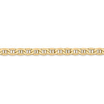 Φόρτωση εικόνας στο εργαλείο προβολής Συλλογής, 14K Yellow Gold 4.75mm Anchor Bracelet Anklet Choker Necklace Pendant Chain
