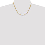 Load image into Gallery viewer, 14K Solid Yellow Gold 3.25mm Diamond Cut Rope Bracelet Anklet Choker Necklace Pendant Chain
