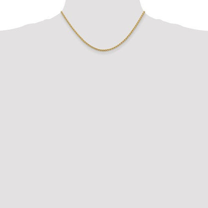 14k yellow gold 2.8mm spiga wheat bracelet anklet choker necklace pendant chain