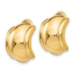 Kép betöltése a galériamegjelenítőbe: 14K Yellow Gold Non Pierced Clip On Earrings
