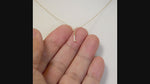 비디오를 갤러리 뷰어 14K Yellow Rose White Gold .025 CTW Diamond Tiny Petite Lowercase Letter T Initial Alphabet Pendant Charm Necklace에 로드 및 재생
