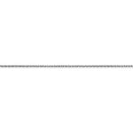 Indlæs billede til gallerivisning 14K White  Gold 0.8mm Diamond Cut Cable Bracelet Anklet Choker Necklace Pendant Chain
